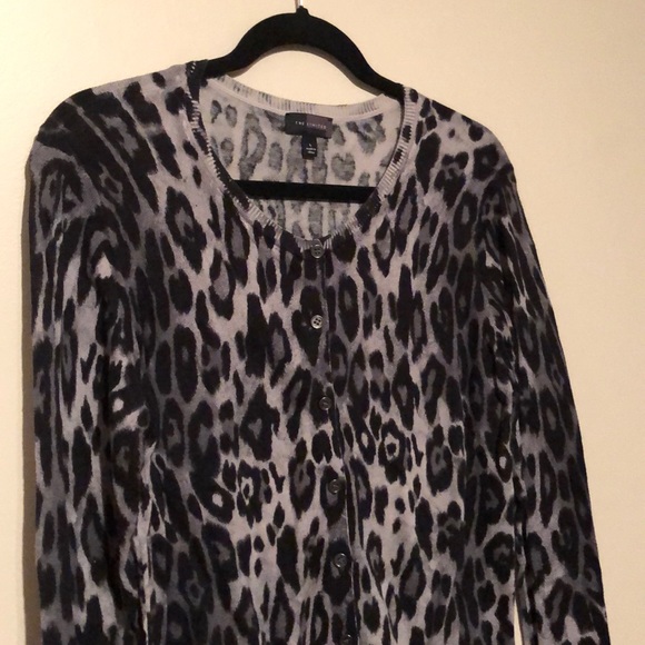 The Limited gray & black cardigan - Picture 2 of 3